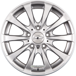 COM 4 WHEELS RACY Silber